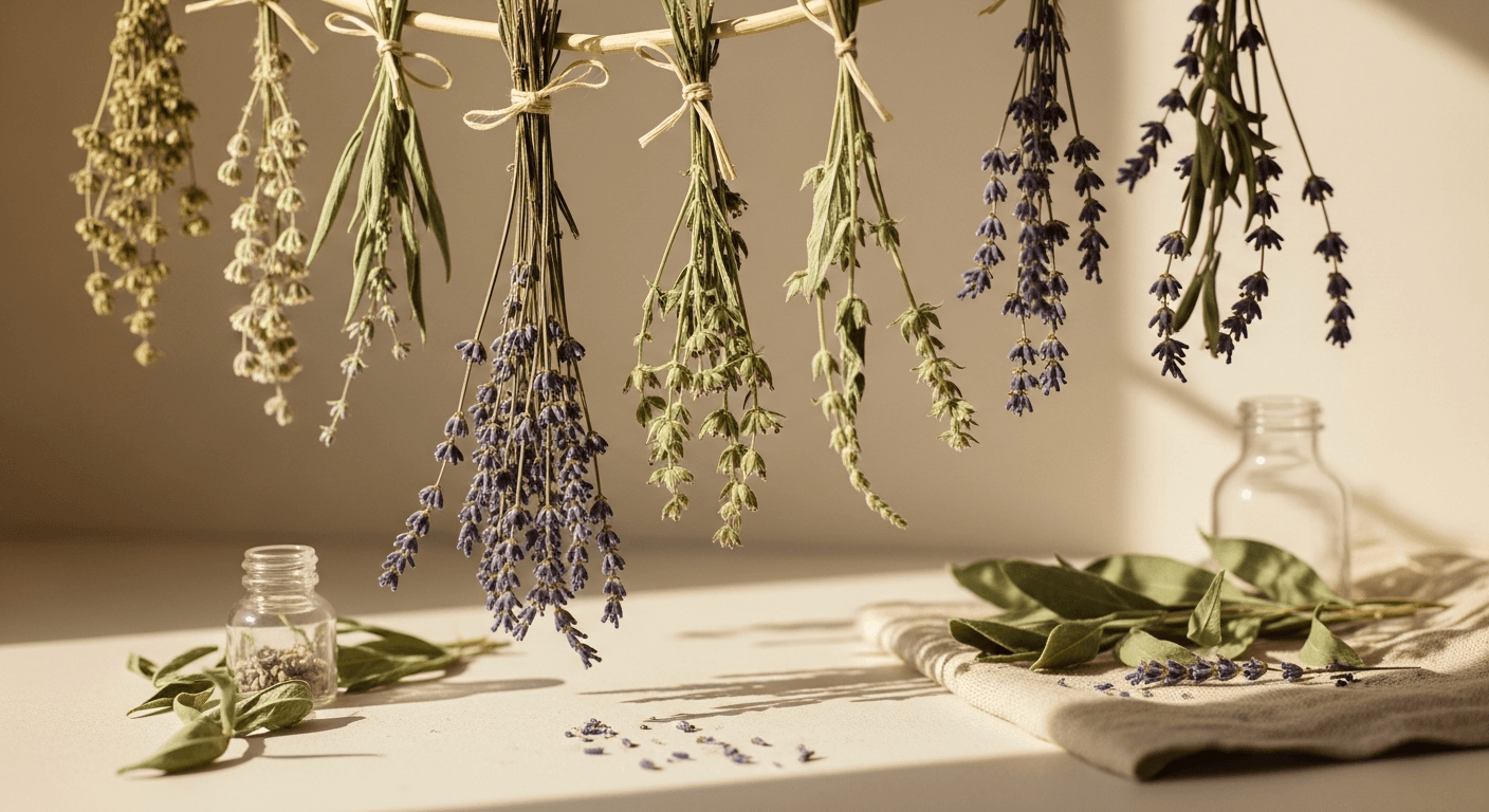 Dried herbs and botanicals