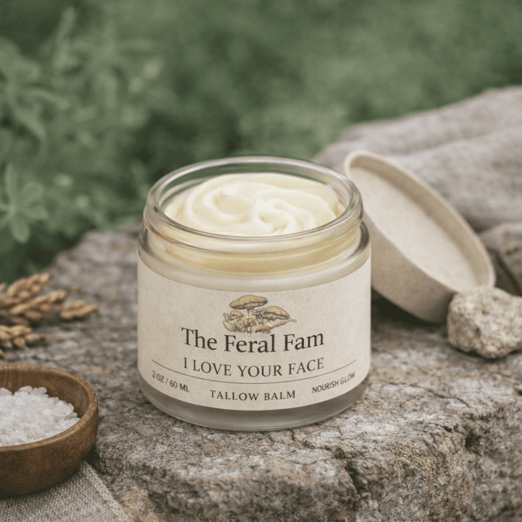 Organic Whipped Tallow Balm 4oz